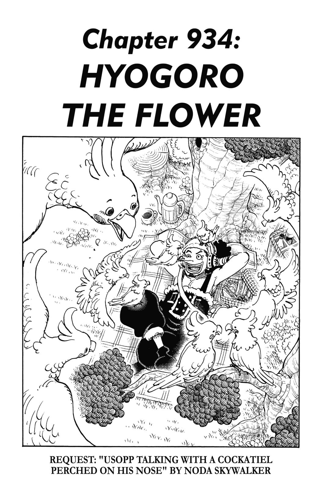  One Piece, Chapter 934 image 01