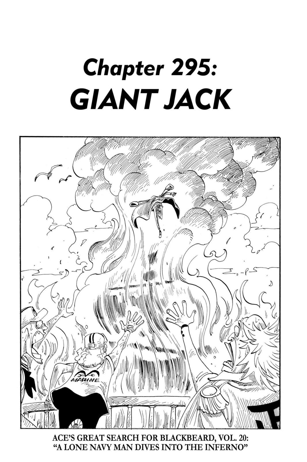  One Piece, Chapter 295 image 01