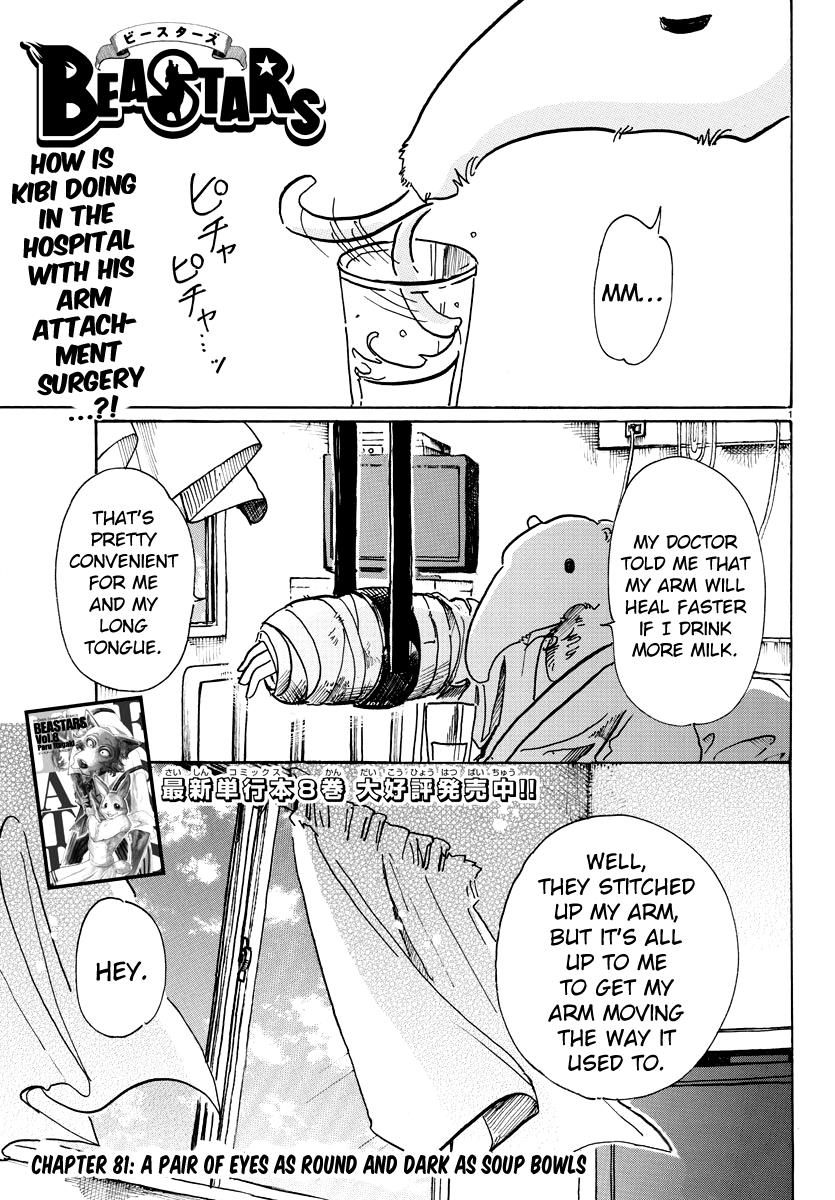 Beastars Manga, Chapter 81 image 001