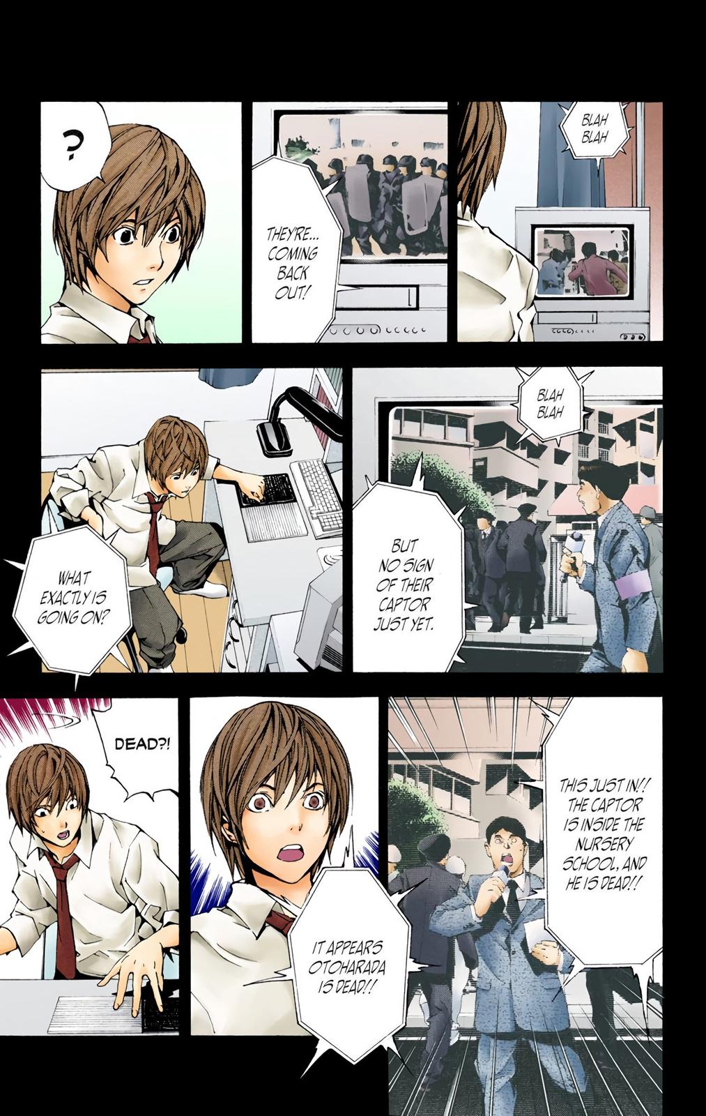  Death Note color,  Chapter 1 image 33