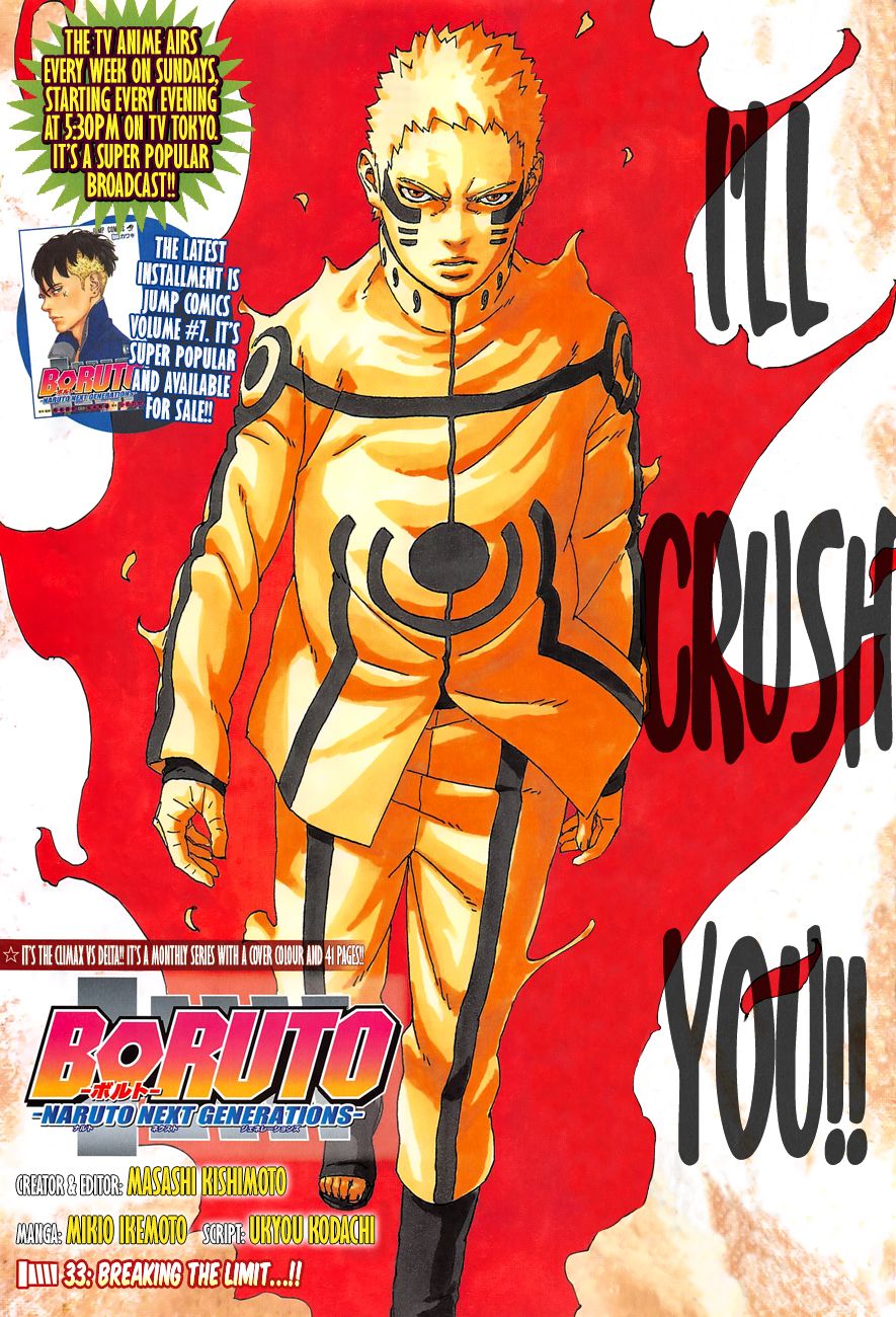 Boruto Manga, Chapter 33 image 001