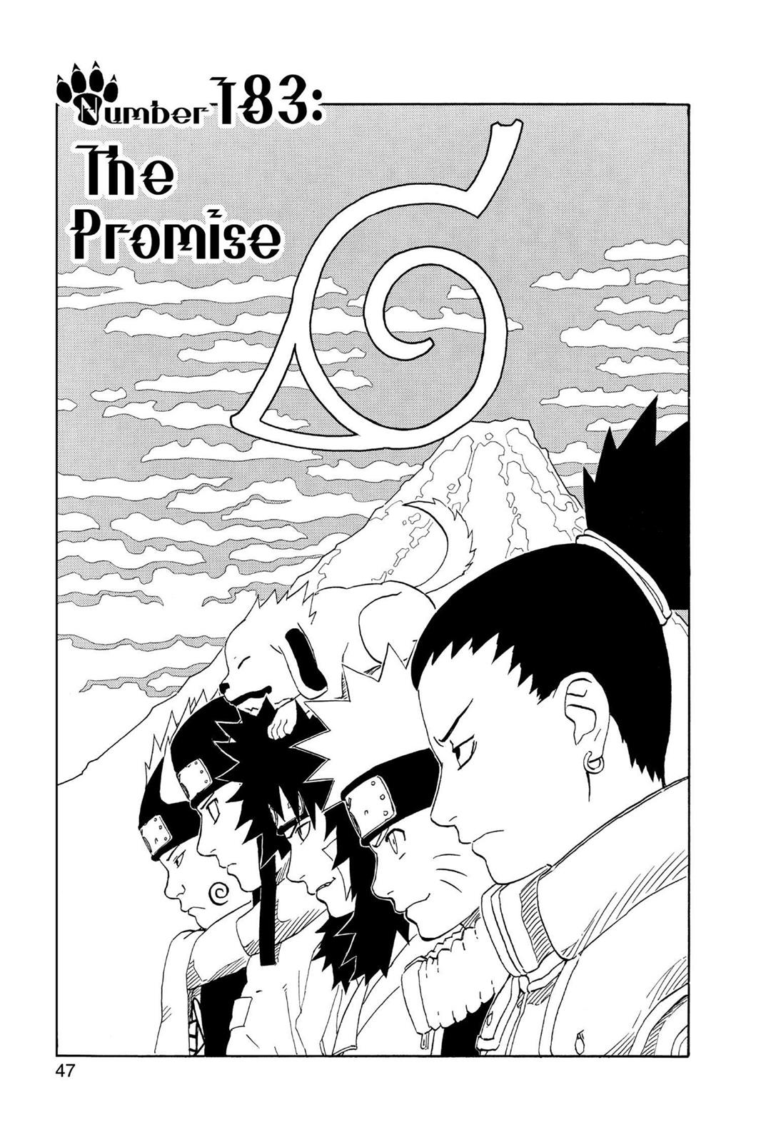 Naruto, Chapter 183 image 001