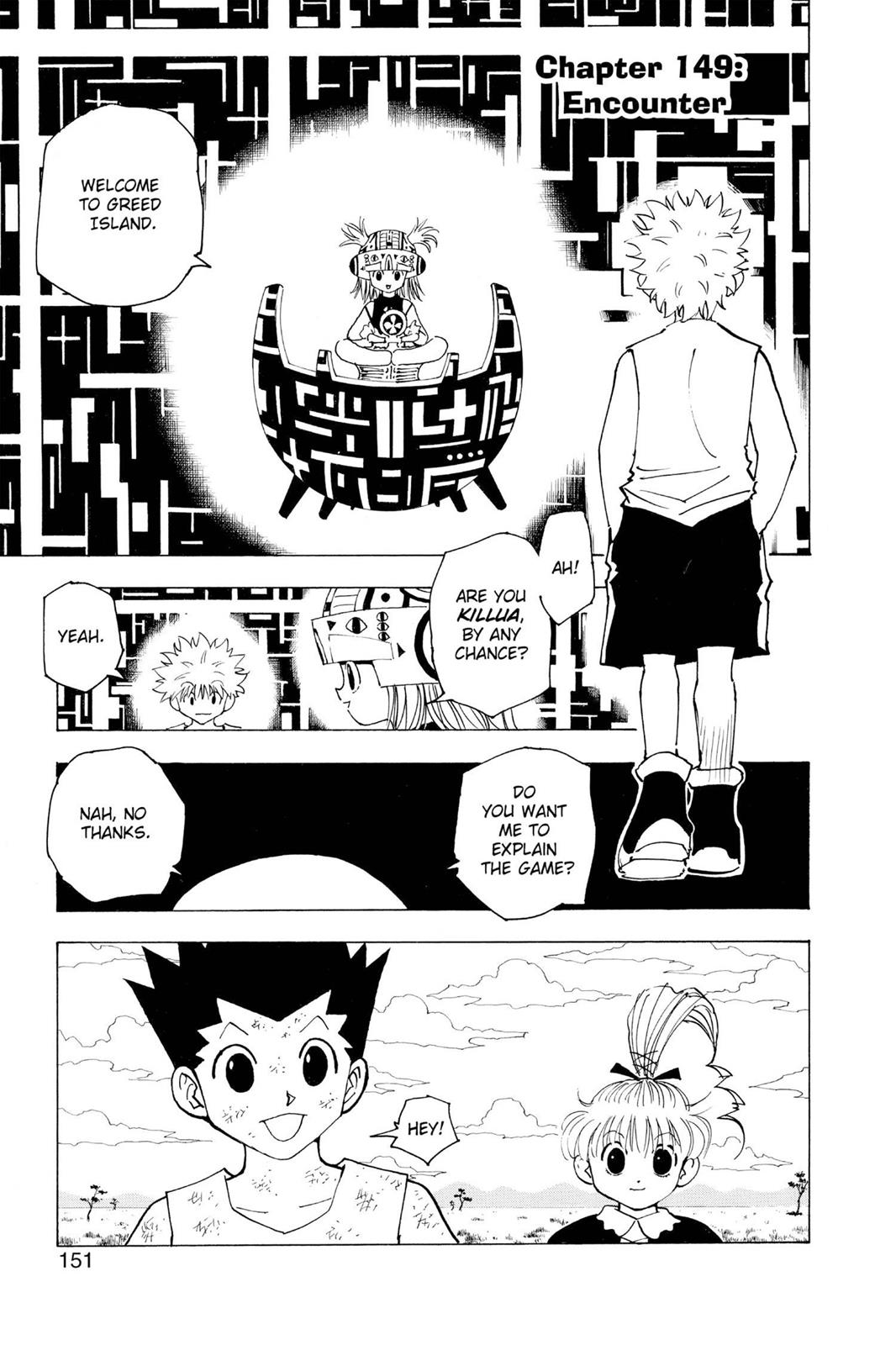 Hunter X Hunter Chapter 149