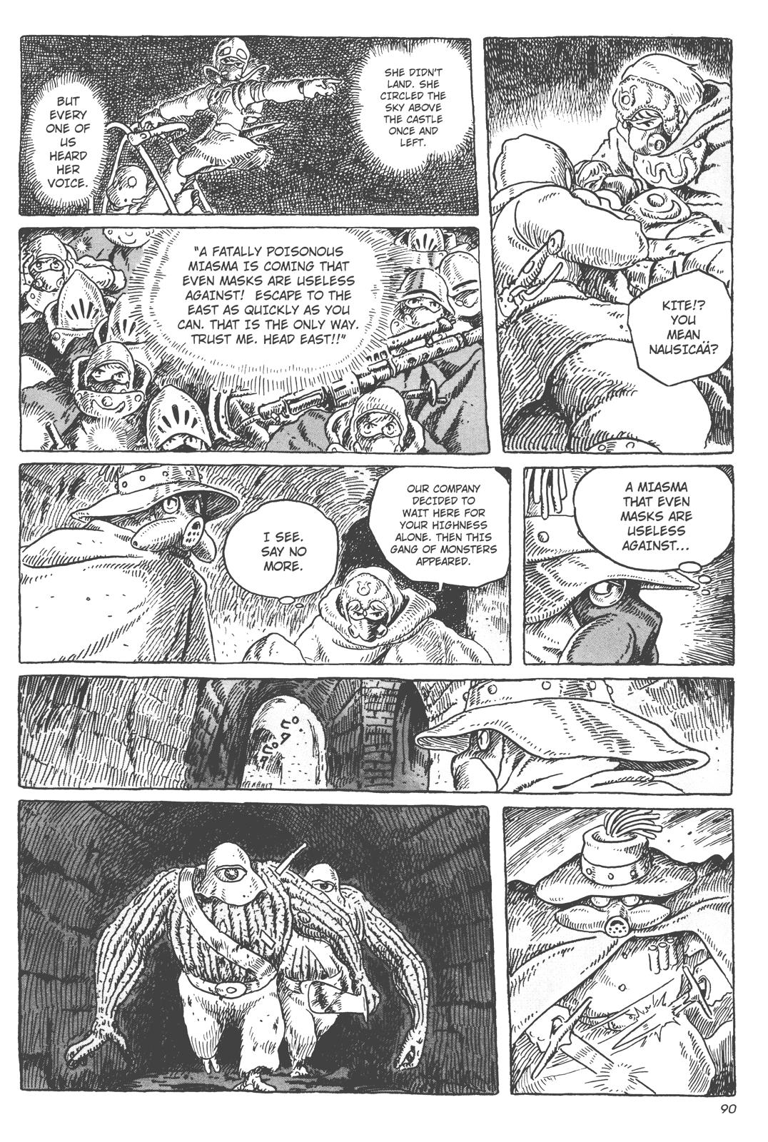 Nausicaä Of The Valley Of The Wind, Chapter 5 image 089