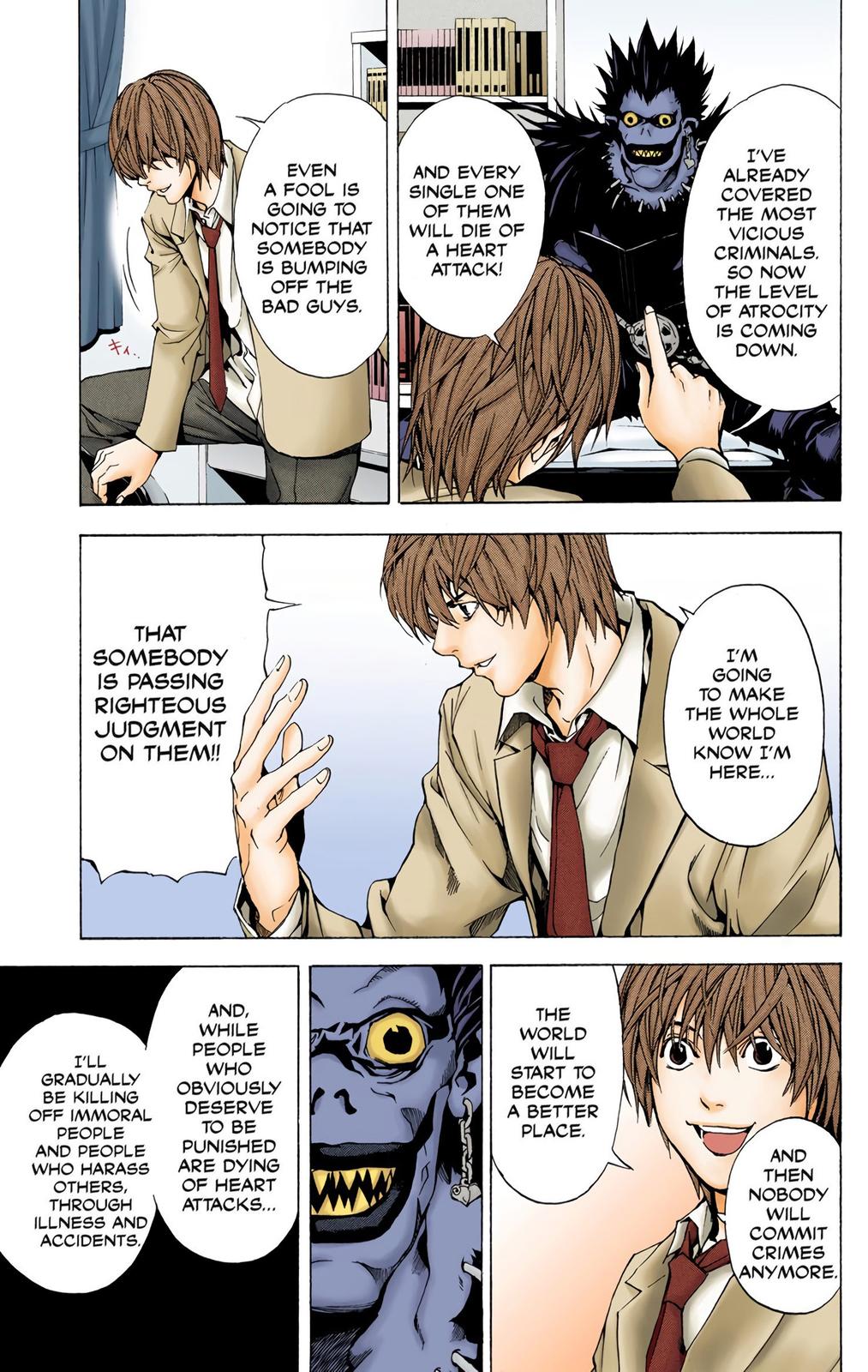  Death Note color,  Chapter 1 image 47