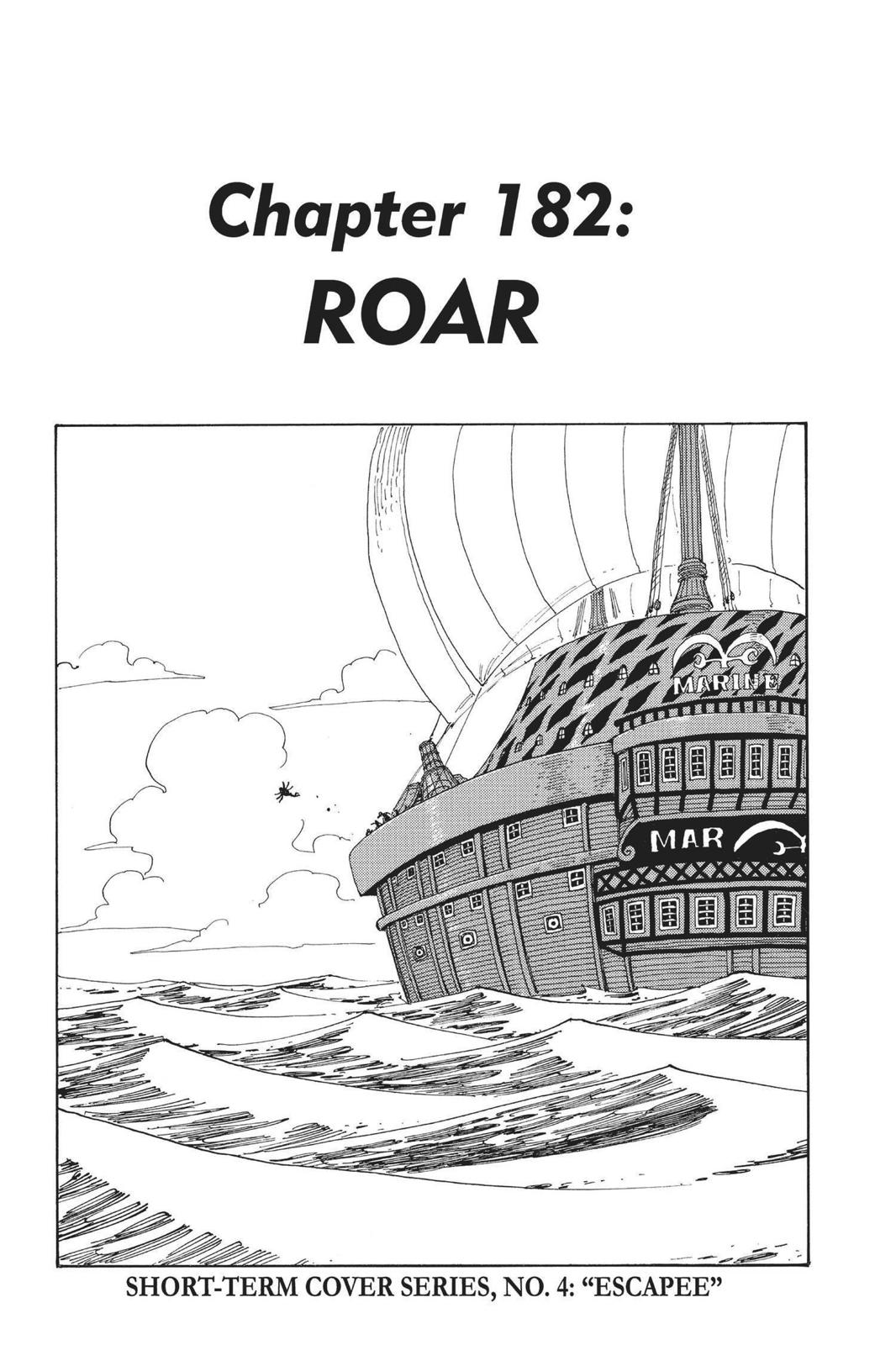  One Piece, Chapter 182 image 01
