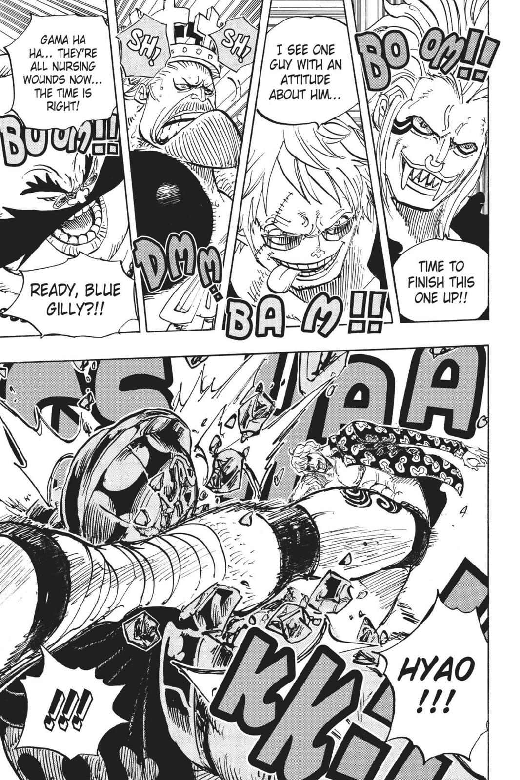  One Piece, Chapter 709 image 03