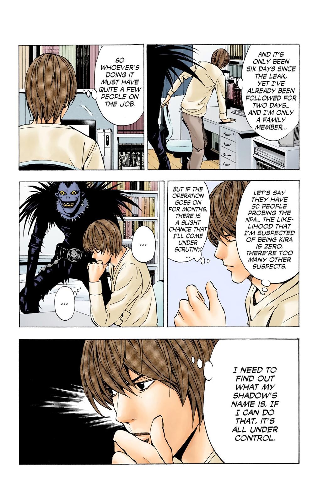  Death Note color,  Chapter 5 image 08