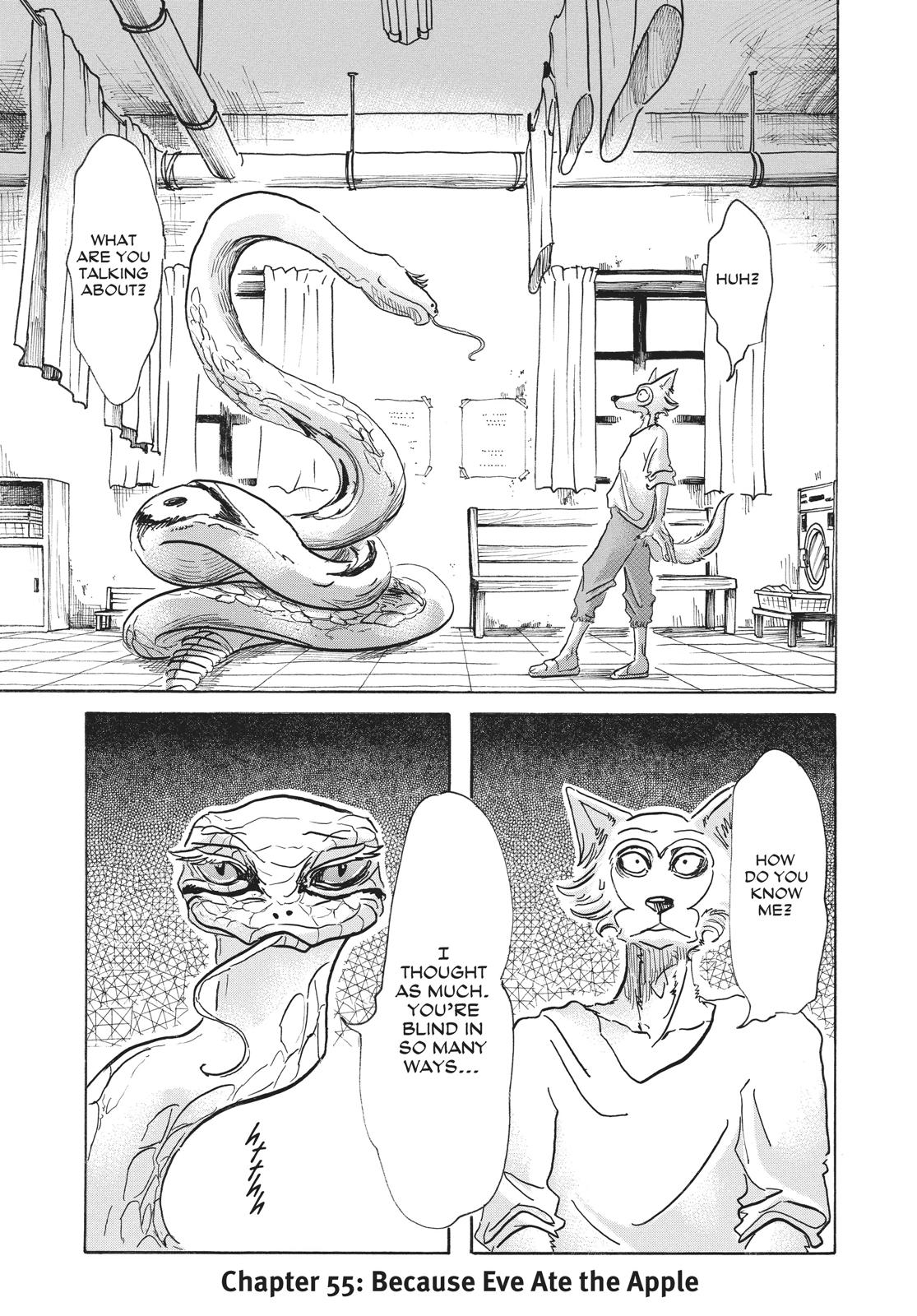 Beastars Manga, Chapter 55 image 001