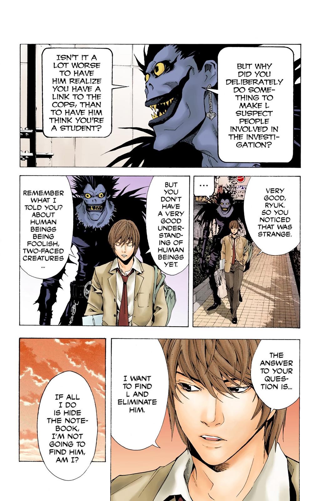  Death Note color,  Chapter 4 image 07