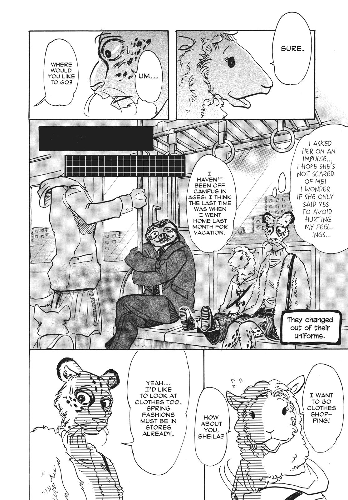 Beastars Manga, Chapter 70 image 012