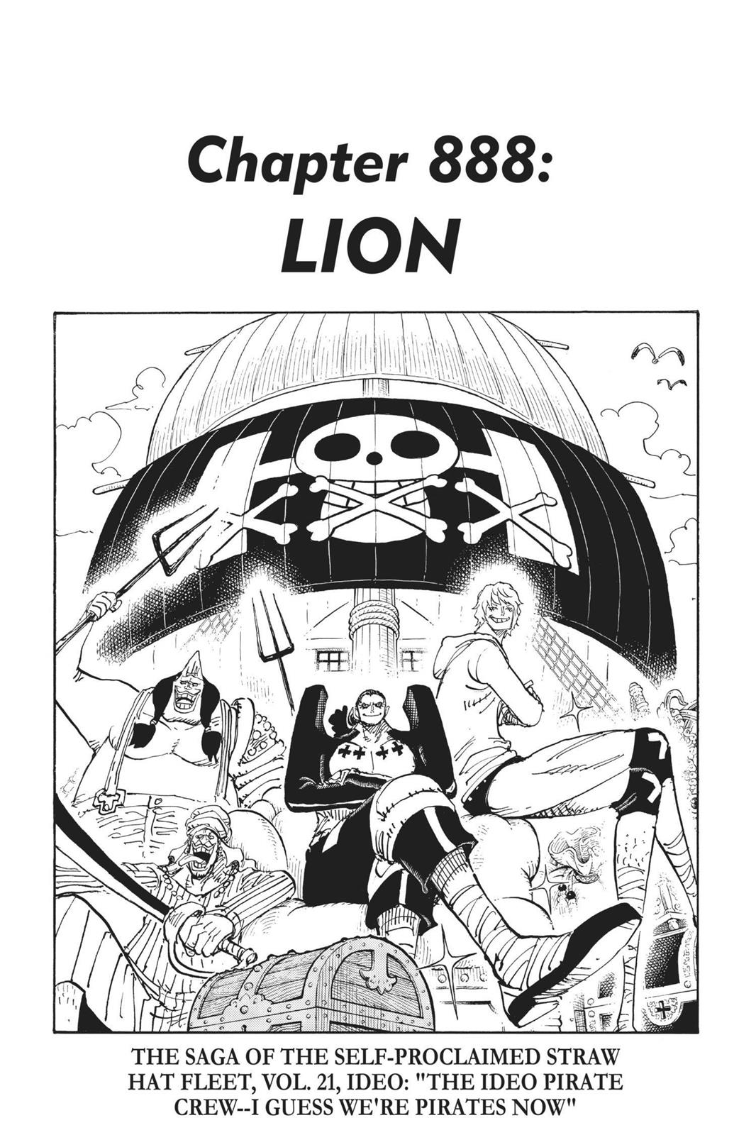  One Piece, Chapter 888 image 01