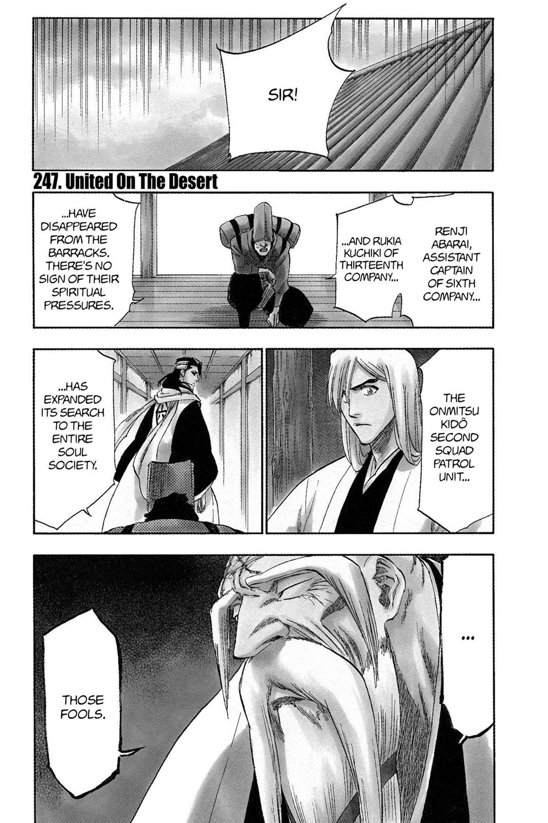 Bleach, Chapter 247 image 001