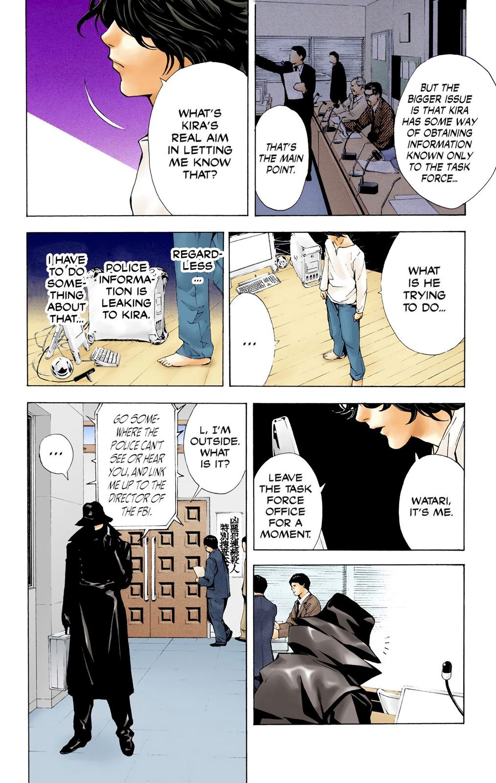  Death Note color,  Chapter 4 image 04