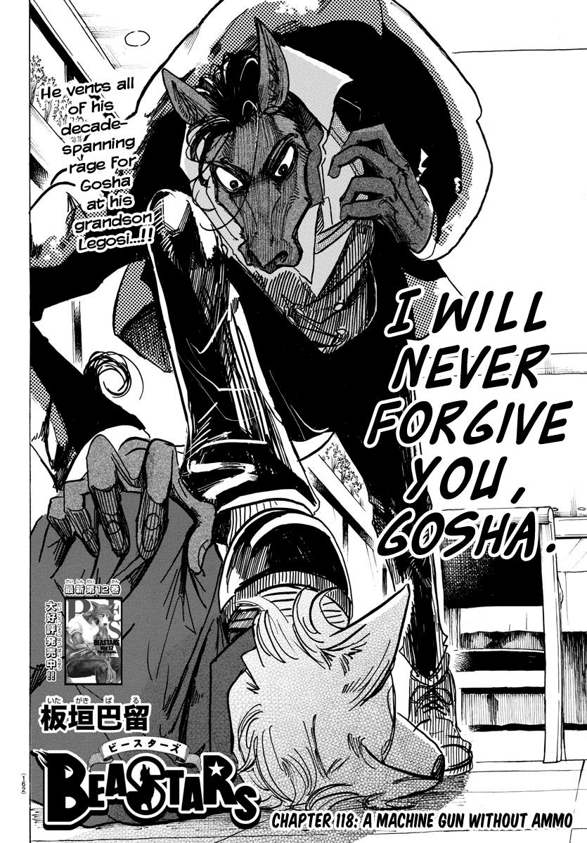 Beastars Manga, Chapter 118 image 002