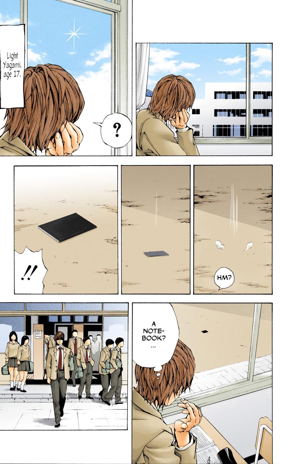  Death Note color,  Chapter 1 image 11